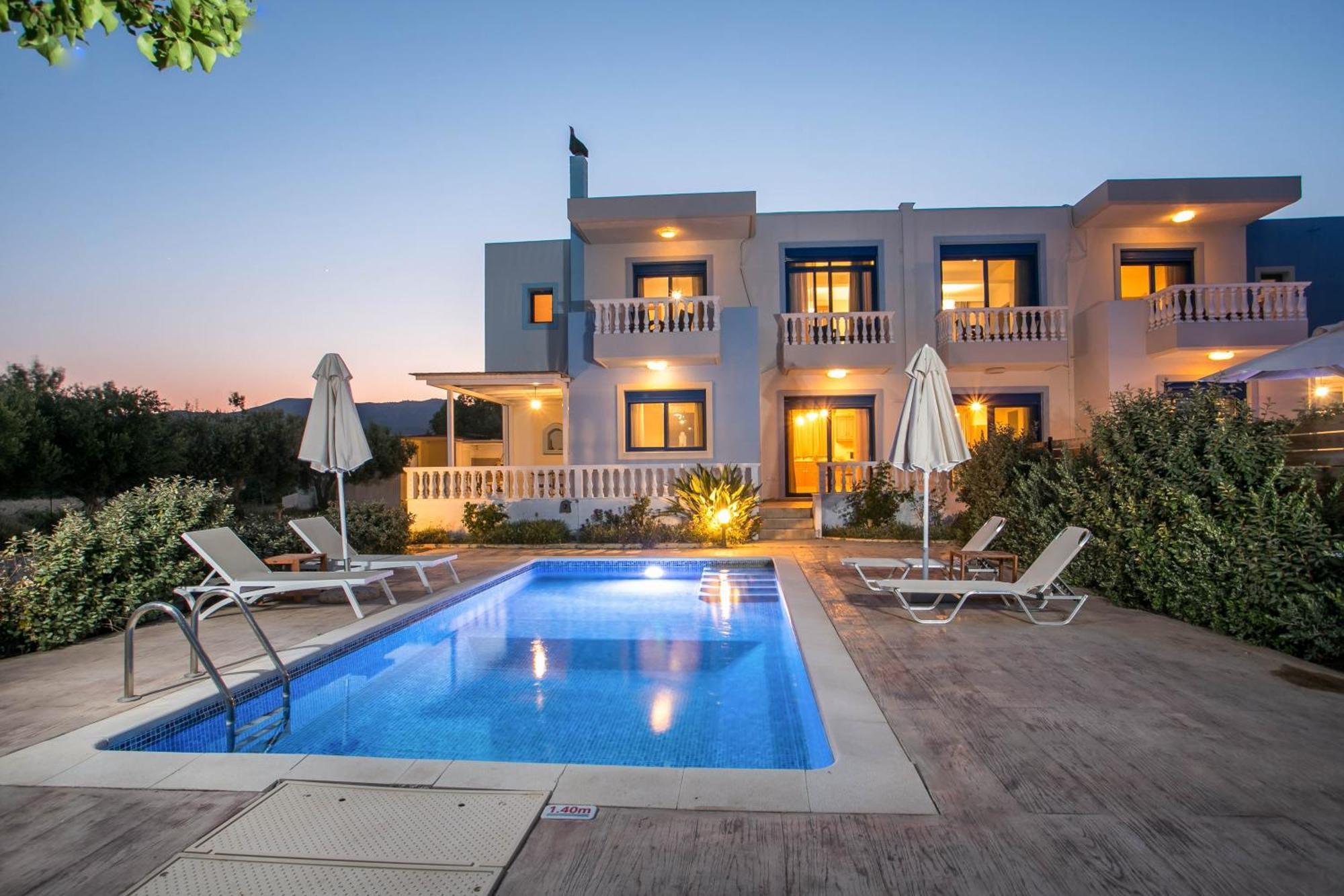 Rita Mare Seafront Villas Heated Pools Геннади Экстерьер фото